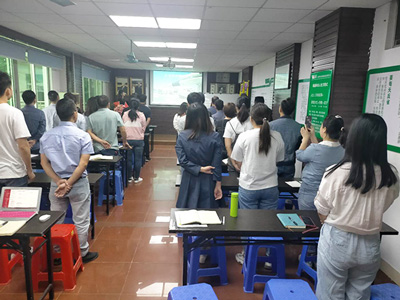 世邦塑膠-培訓(xùn)課程進(jìn)行中