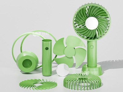 手持制冷風(fēng)扇外殼注塑