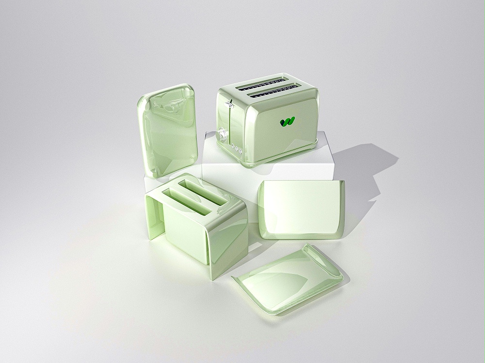 烤面包機(jī)外殼注塑成型