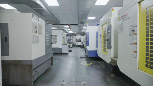 世邦注塑模具CNC車間展示